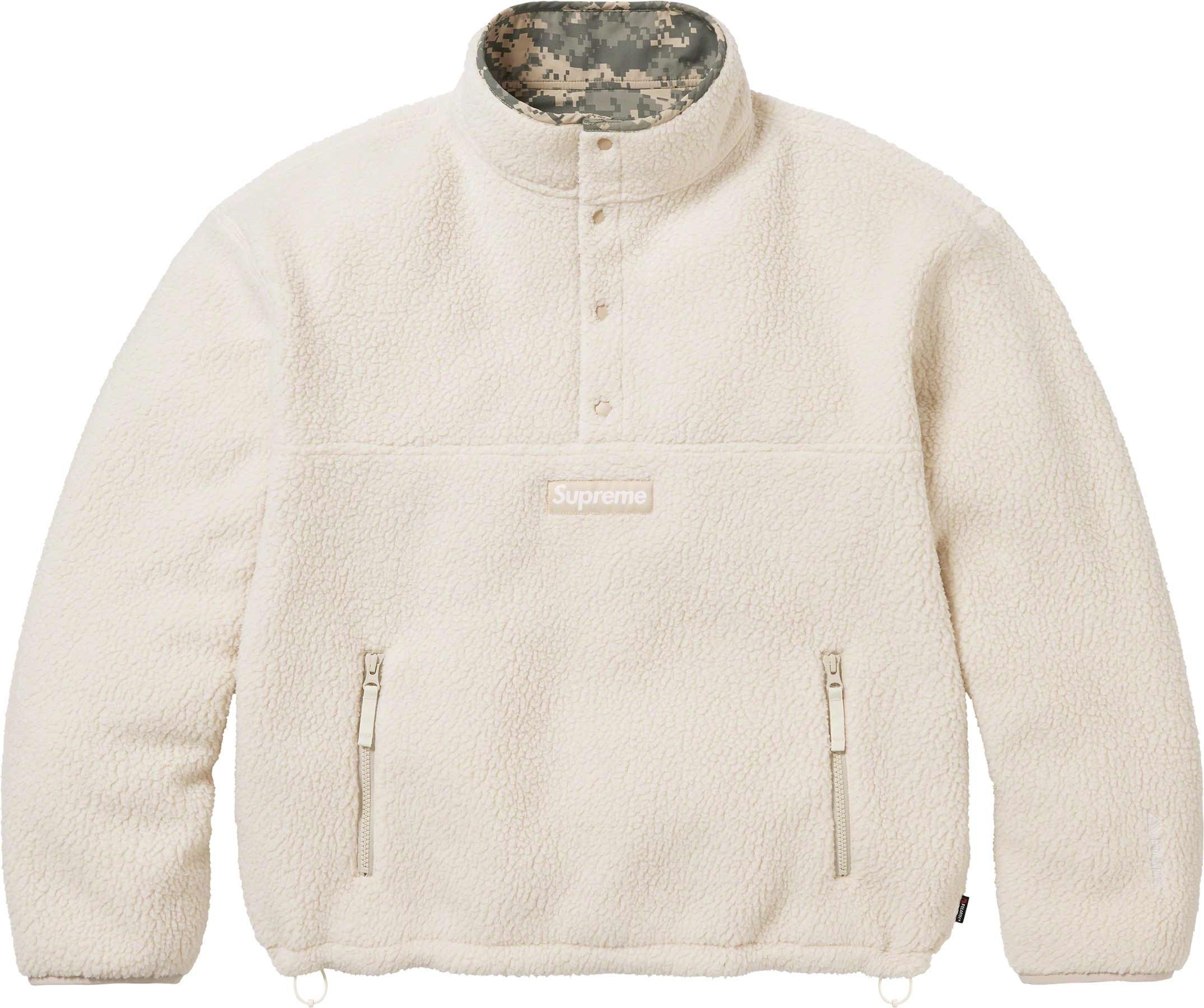 Polartec® Shearling Reversible Pullover view 50
